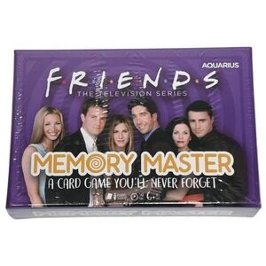 FRIENDS: Memory Master card game NEW and sealed